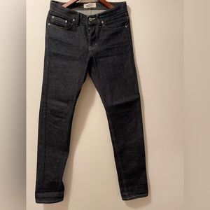 Like New. Weird Guy 11oz Dry Indigo Nep. Naked and Famous